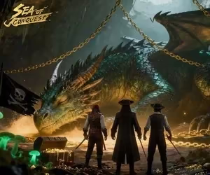 Sea of Conquest: Pirate War — official key art